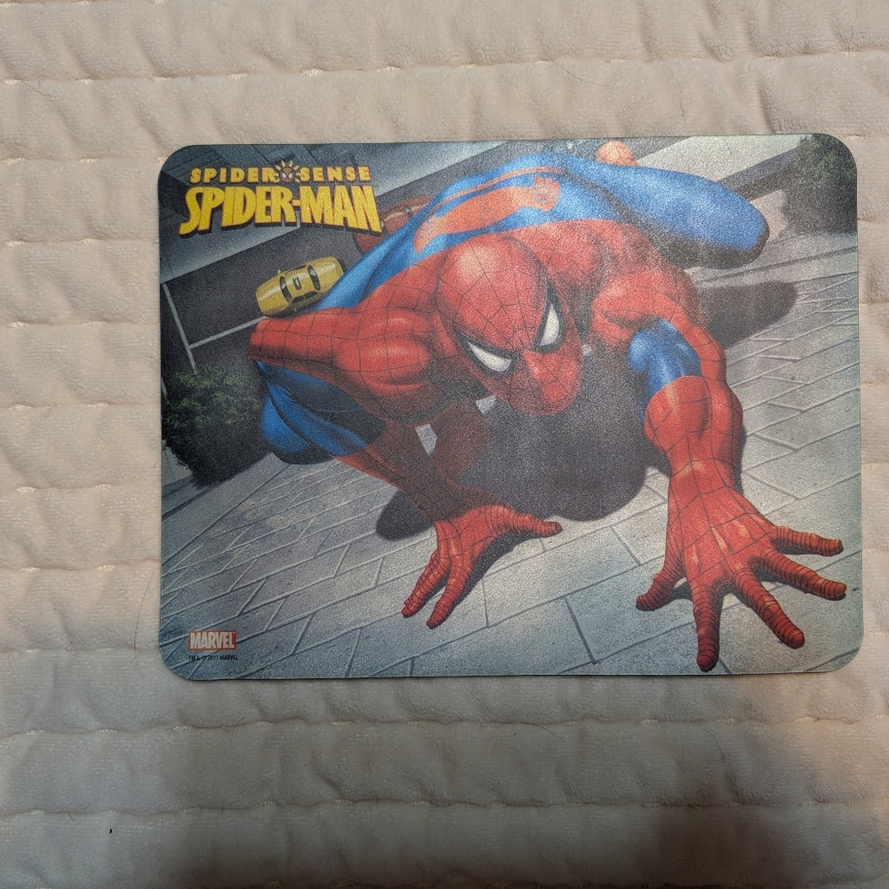 Marvel Spider-Man Mouse Pad - Red, Blue